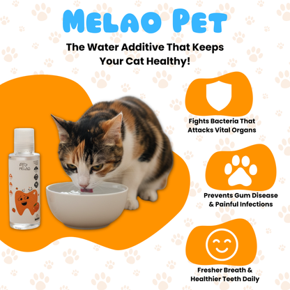 Melaopets vet grade water additive
