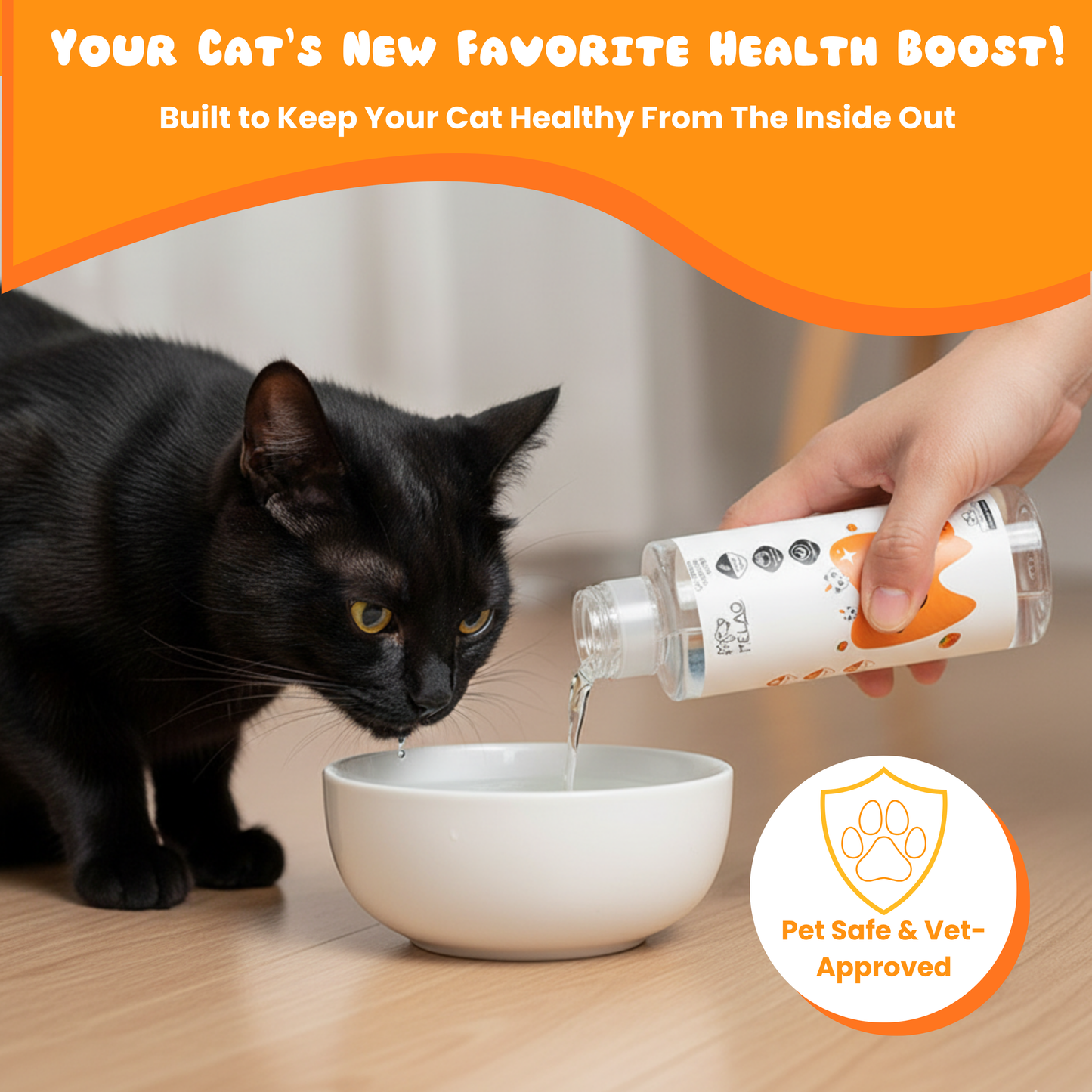 Melaopets vet grade water additive