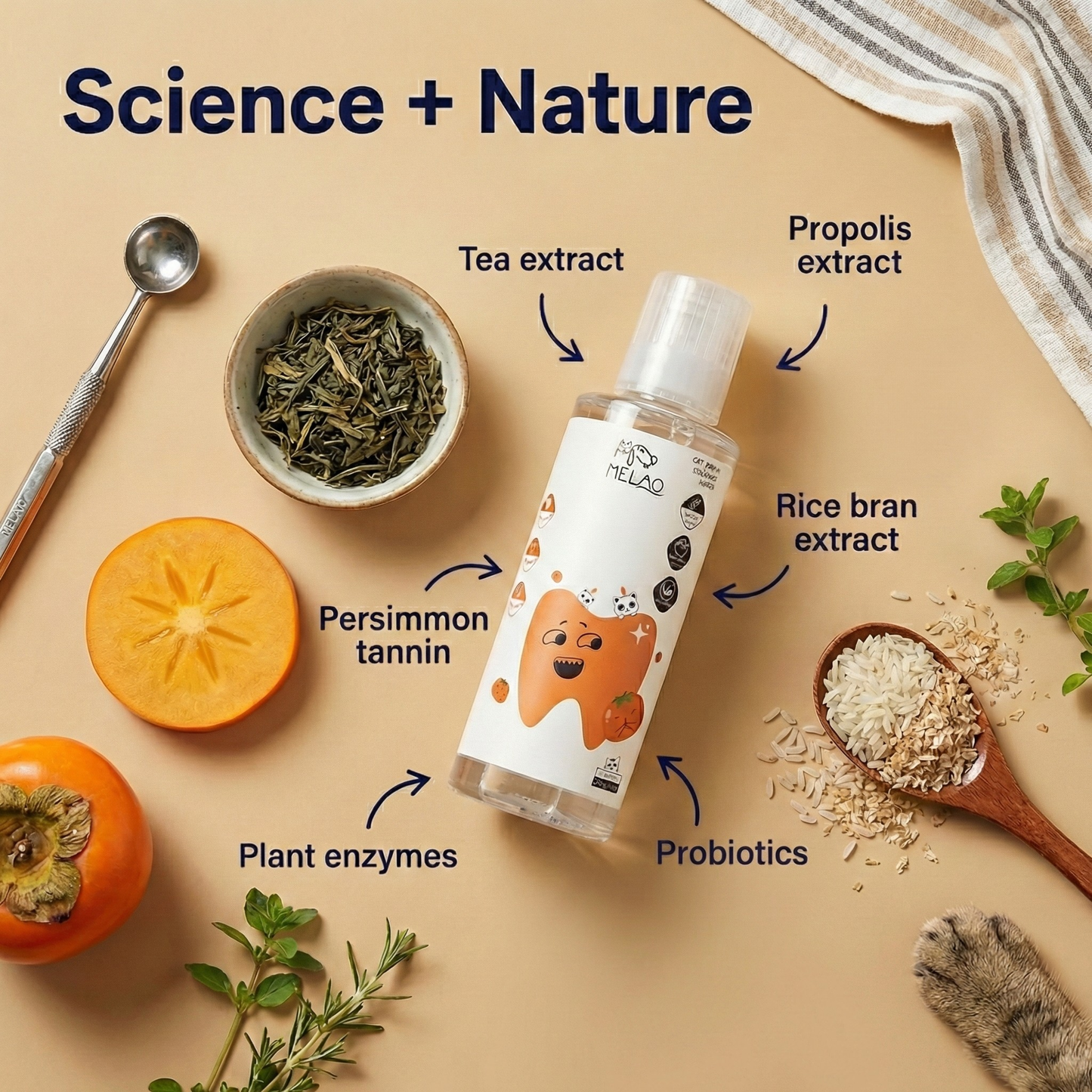 Melaopets vet grade water additive